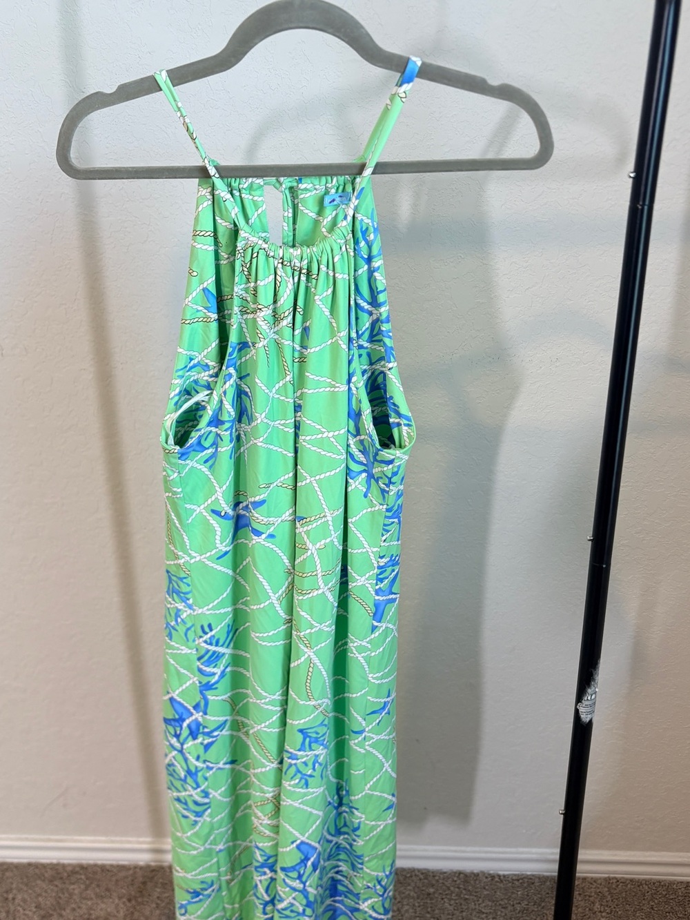 j mclaughlin halter dress J. | Dresses | Mclaughlin Mint Green And Blue Floral Orla dress